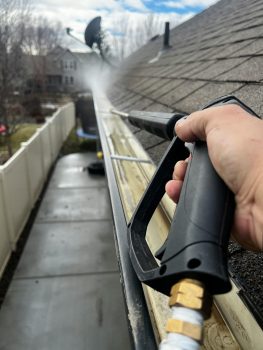 Gutter cleaning